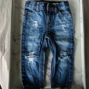Baby boy distressed jeans